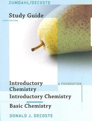 Study Guide for Zumdahl/DeCoste’s Introductory ... 0618803335 Book Cover