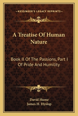 A Treatise Of Human Nature: Book II Of The Pass... 1163097098 Book Cover