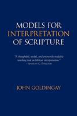 Models for Interpretation of Scripture 1894667409 Book Cover