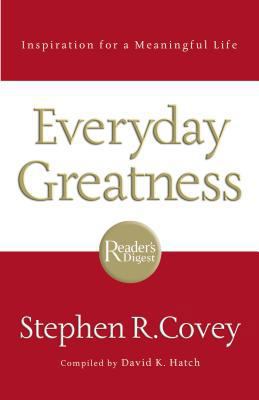 Everyday Greatness: Inspiration for a Meaningfu... 140160241X Book Cover