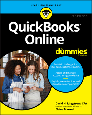 QuickBooks Online for Dummies 1119679079 Book Cover