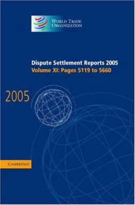 Dispute Settlement Reports 2005 0521885531 Book Cover