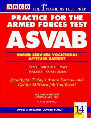 Practice for the Armed Forces Test: Asvab/Armed... 0671847864 Book Cover