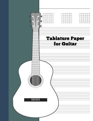 Tablature Paper for Guitar 1730878911 Book Cover