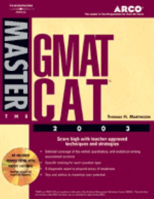 Master the GMAT CAT, 2003/E 0768908892 Book Cover