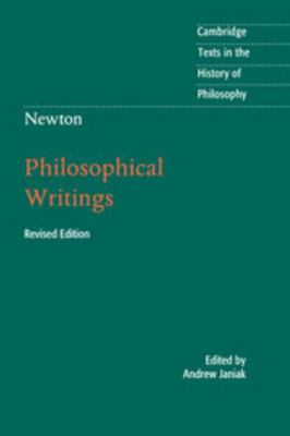 Newton: Philosophical Writings 1107042380 Book Cover