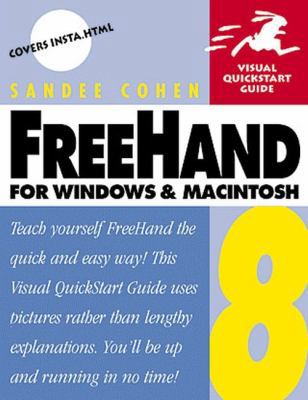 FreeHand 8 for Windows & Macintosh (Visual Quic... 0201696975 Book Cover