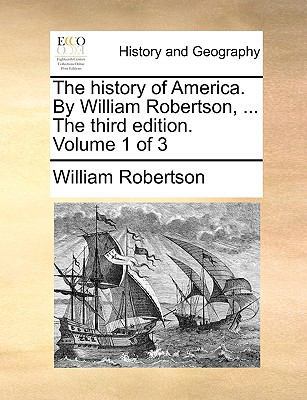 The History of America. by William Robertson, .... 1170571611 Book Cover