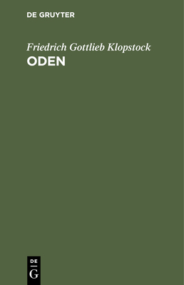 Oden [German] 3112408292 Book Cover