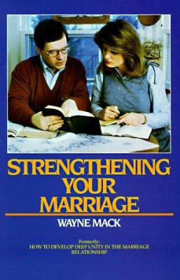 Strengthening Your Marriage 0875523331 Book Cover