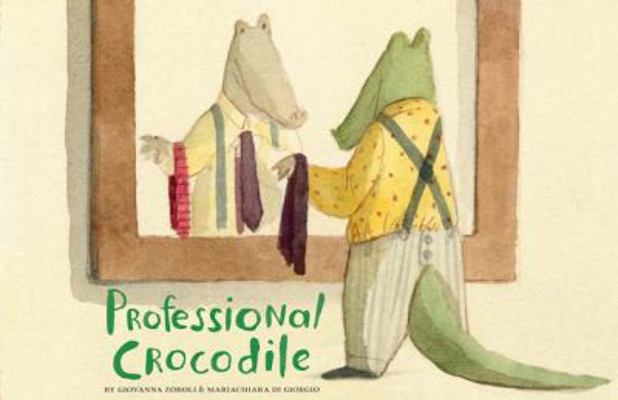 Professional Crocodile: (Wordless Kids Books, A... 1452165068 Book Cover