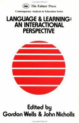 Language And Learning: An Interactional Perspec... 185000028X Book Cover