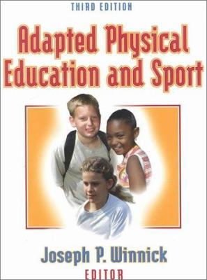 Adapted Physical Education and Sport 0736033246 Book Cover