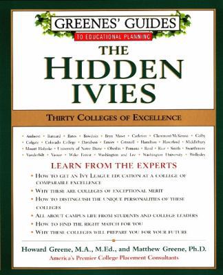 Greenes' Guides to Educational Planning: The Hi... 0060953624 Book Cover