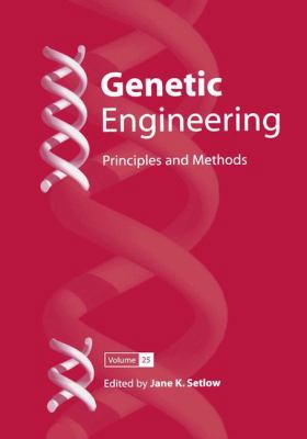 Genetic Engineering: Principles and Methods 1461349117 Book Cover