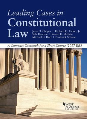 Leading Cases in Constitutional law, A Compact ... 1683287142 Book Cover