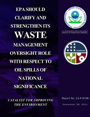 EPA Should Clarify and Strengthen Its Waste Man... 1500106054 Book Cover