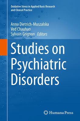 Studies on Psychiatric Disorders 1493942816 Book Cover