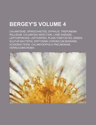 Bergey's Volume 4: Chlamydiae, Spirochaetes, Sy... 1234597969 Book Cover