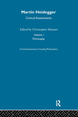Martin Heidegger: Critical Assessments 0415049822 Book Cover