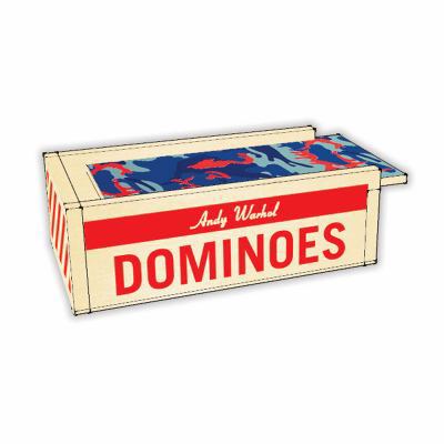 Game Andy Warhol Wooden Dominoes Book