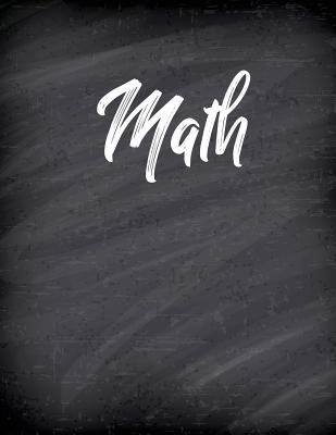 Math: Composition Graph Paper Notebook; 4x4 Pap... 172353420X Book Cover