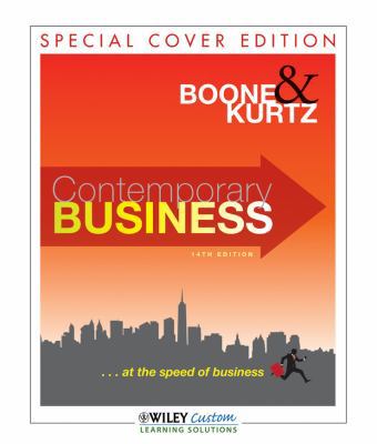 Contemporary Business, Special Cover Edition 1118114078 Book Cover