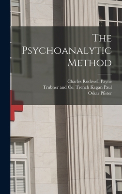 The Psychoanalytic Method 1018488529 Book Cover