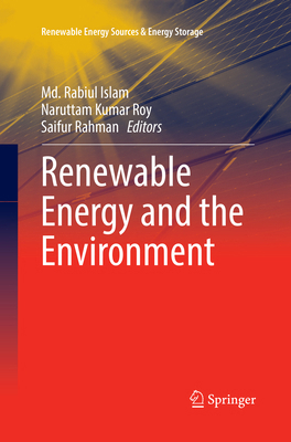 Renewable Energy and the Environment 9811356157 Book Cover