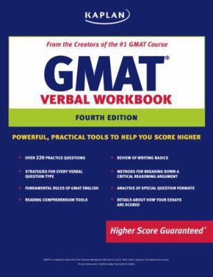 Kaplan GMAT Verbal Workbook 1419551418 Book Cover