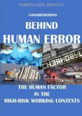 Considerations Behind Human Error 0244680132 Book Cover
