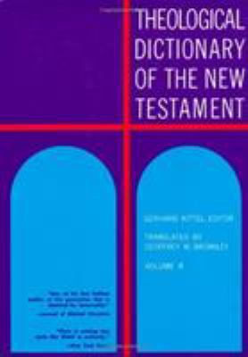 Theological Dictionary of the New Testament, Vo... 0802822444 Book Cover