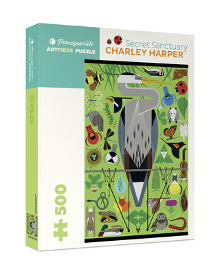 Charley Harper: Secret Sanctuary 500-Piece Jigs... 0764970674 Book Cover