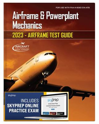 2023 Airframe Test Guide with Skyprep Exam