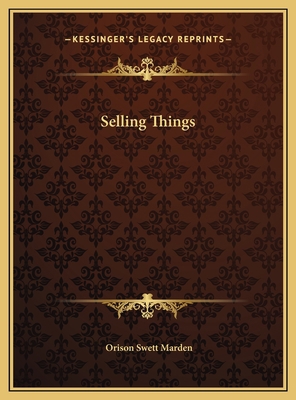 Selling Things 1169756409 Book Cover
