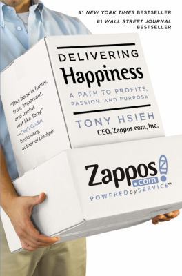 Delivering Happiness: A Path to Profits, Passio... 0446585327 Book Cover