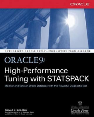Oracle9i High Performance Tuning with Statspack 007222360x Book Cover