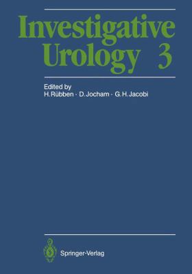 Investigative Urology 3 3540507795 Book Cover