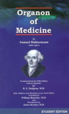 Organon of Medicine 817021405X Book Cover