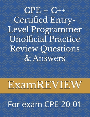 CPE - C++ Certified Entry-Level Programmer Unof...            Book Cover