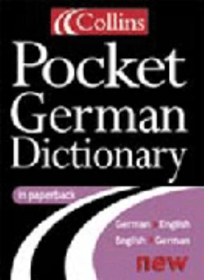 Collins German Pocket Dictionary 000713794X Book Cover