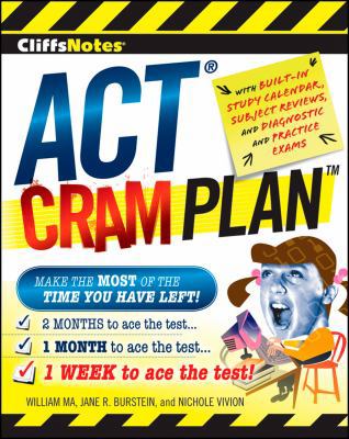 Cliffsnotes ACT Cram Plan 0470471735 Book Cover