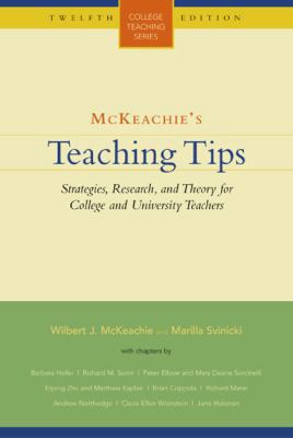 McKeachie's Teaching Tips: Strategies, Research... 0618515569 Book Cover