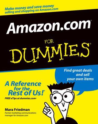 Amazon.com for Dummies 0764558404 Book Cover