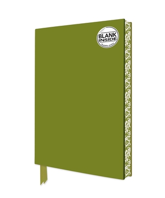 Sage Green Blank Artisan Notebook (Flame Tree J... 1804173576 Book Cover