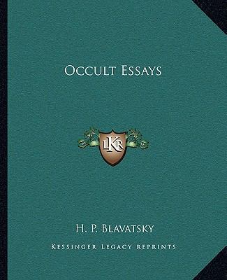 Occult Essays 1162914750 Book Cover