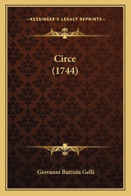 Circe (1744) 1163976032 Book Cover