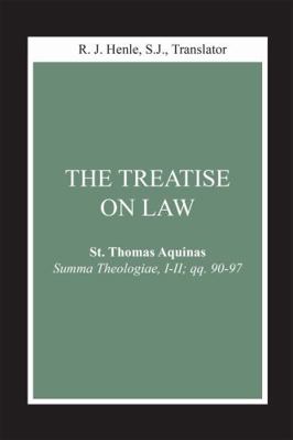 The Treatise on Law: (Summa Theologiae, I-II; Q... 0268018812 Book Cover