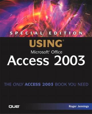Special Edition Using Microsoft Office Access 2... 0789729520 Book Cover