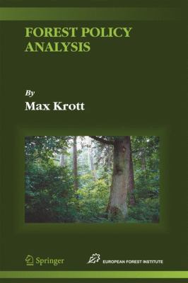 Forest Policy Analysis 1402034784 Book Cover